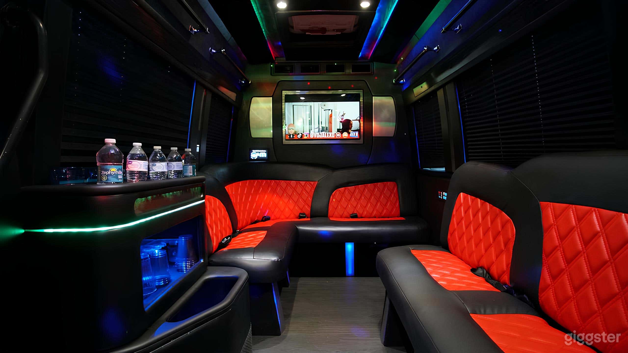 Sprinter Van Limousine Party Bus Photo 4