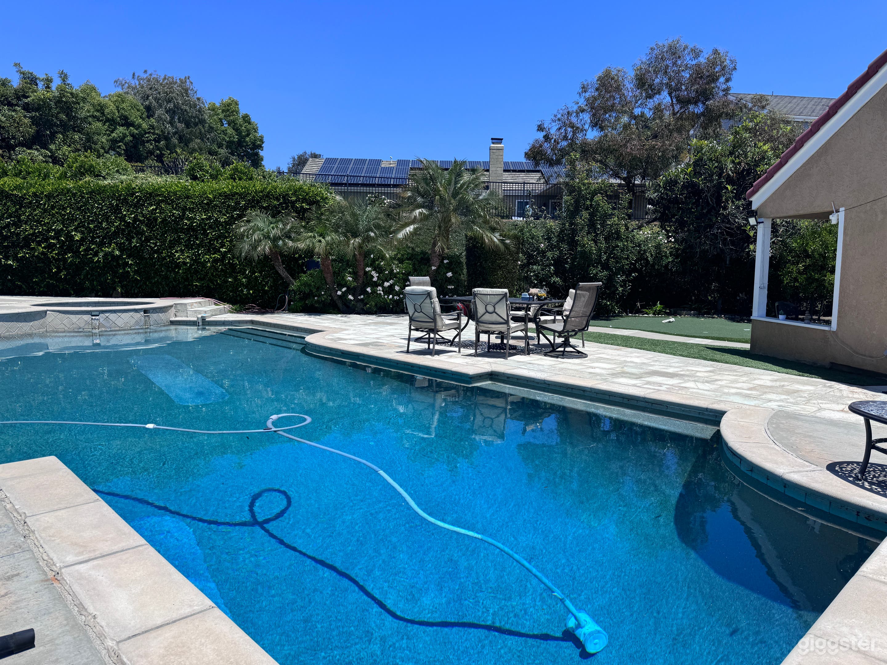 Back Yard Pool area.  Photo 3