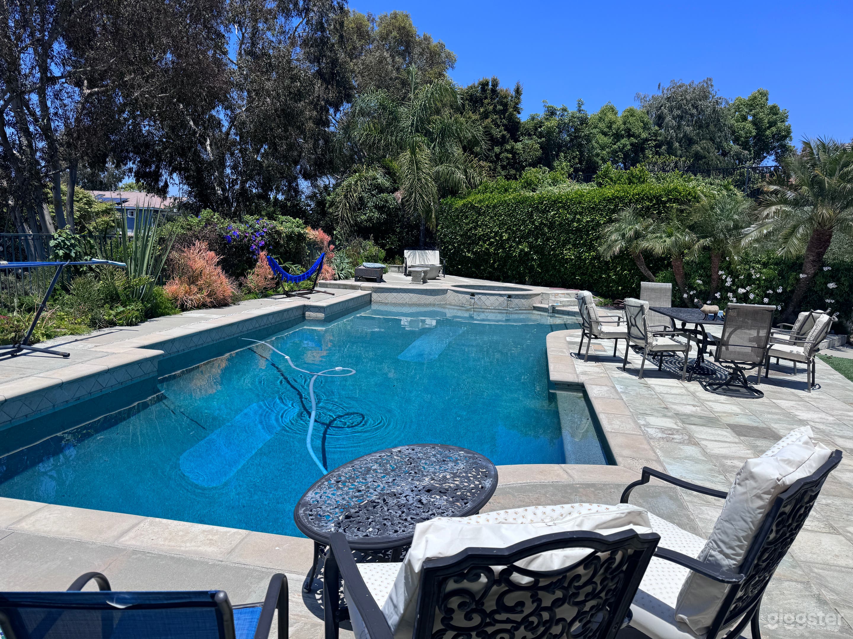 Back Yard Pool area.  Photo 1