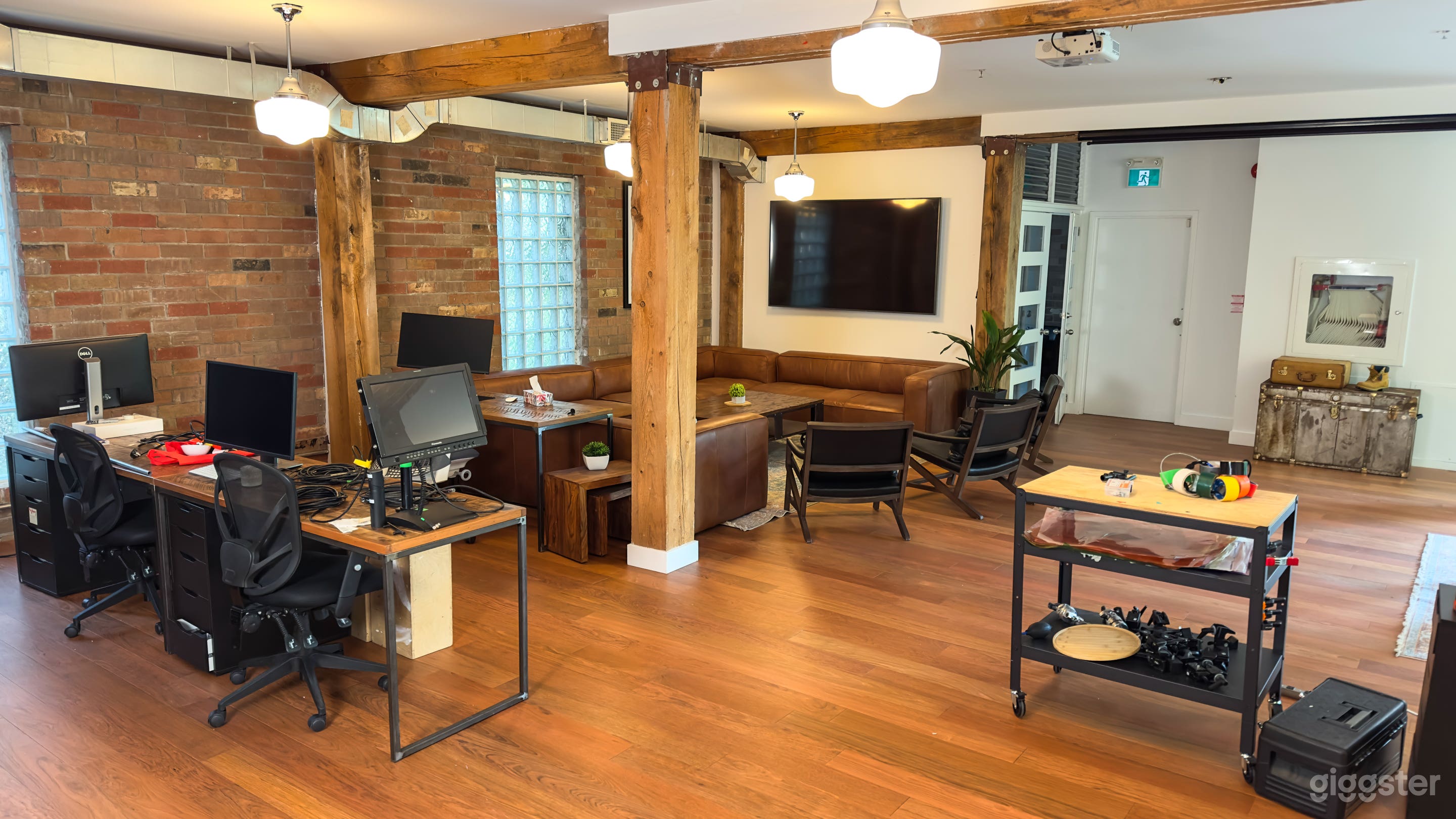 Downtown Loft Production Studio with Natural Light  Photo 1