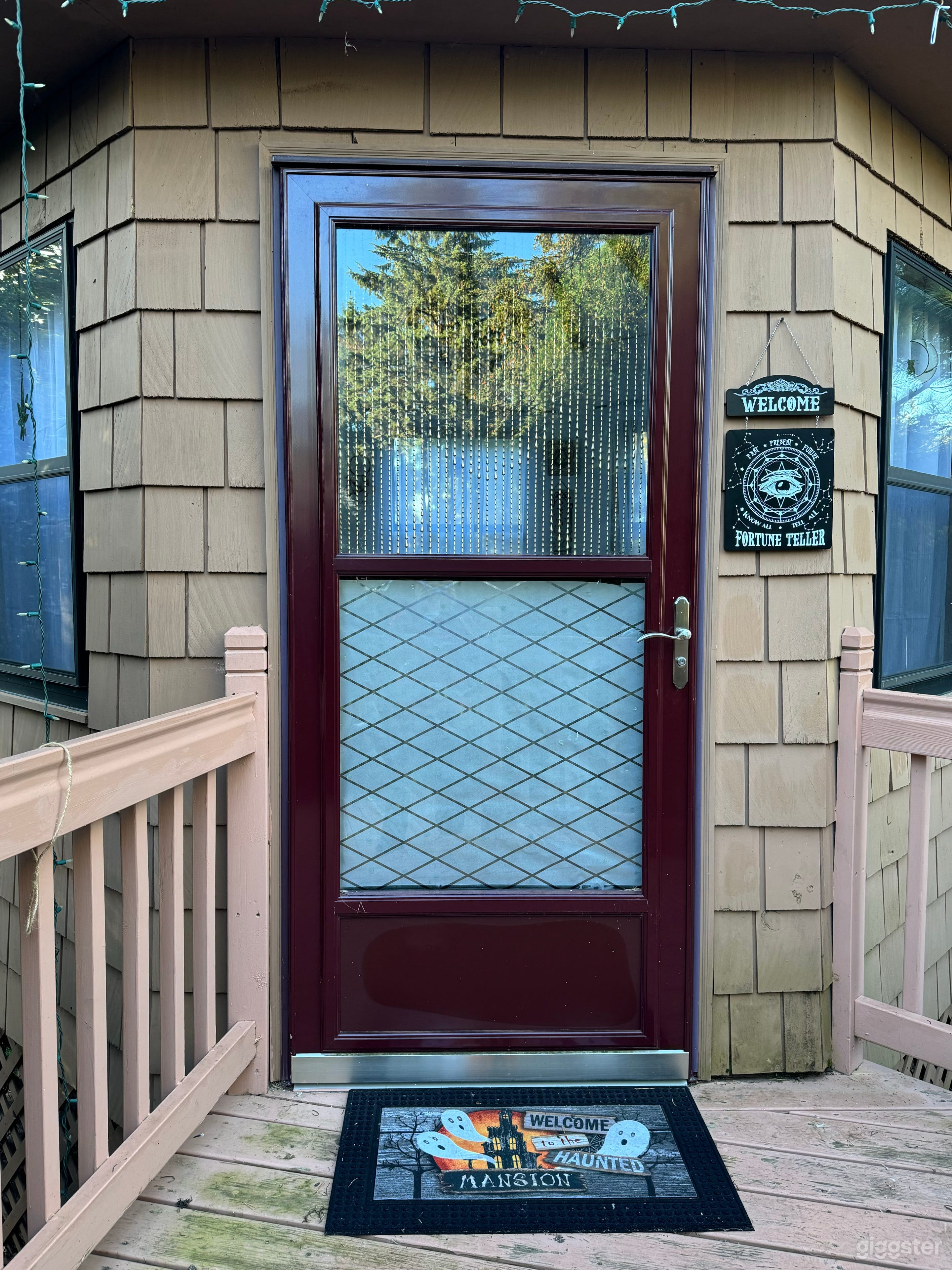 Spooky occult seance room in gazebo Photo 1