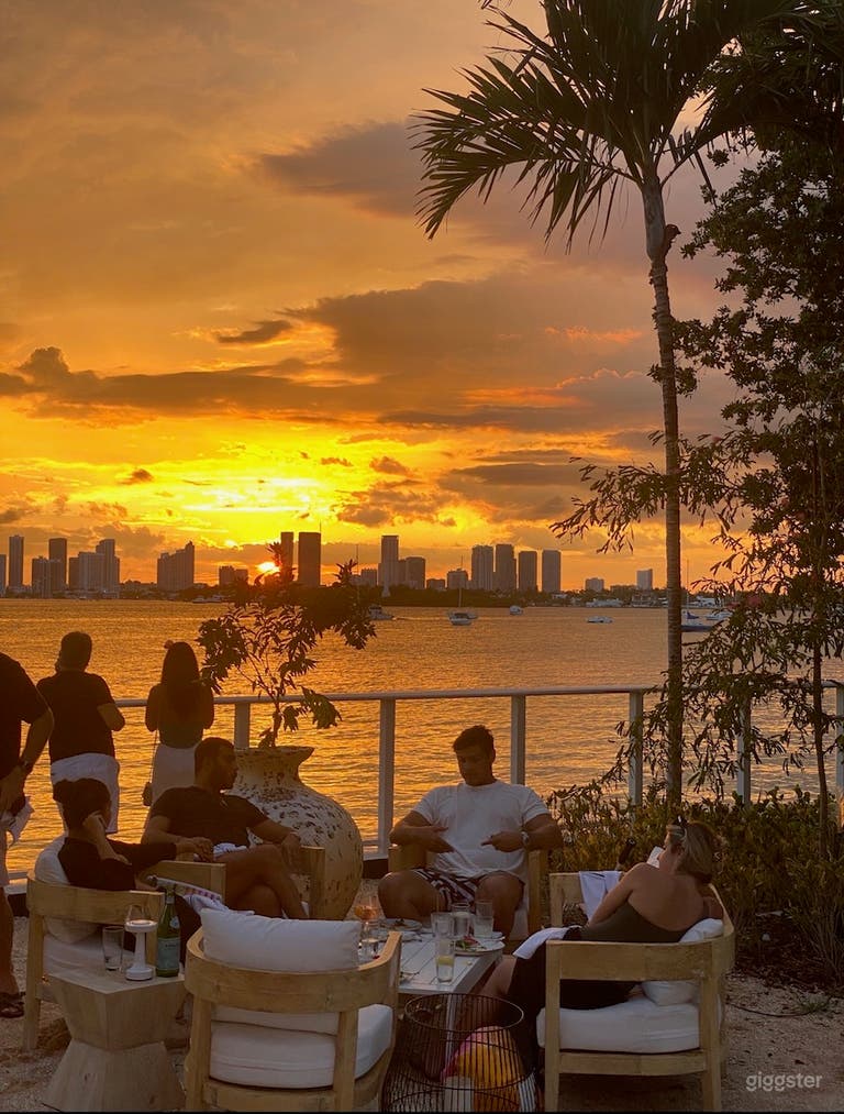  Bay View Sunset Venue in Miami Beach event or production 