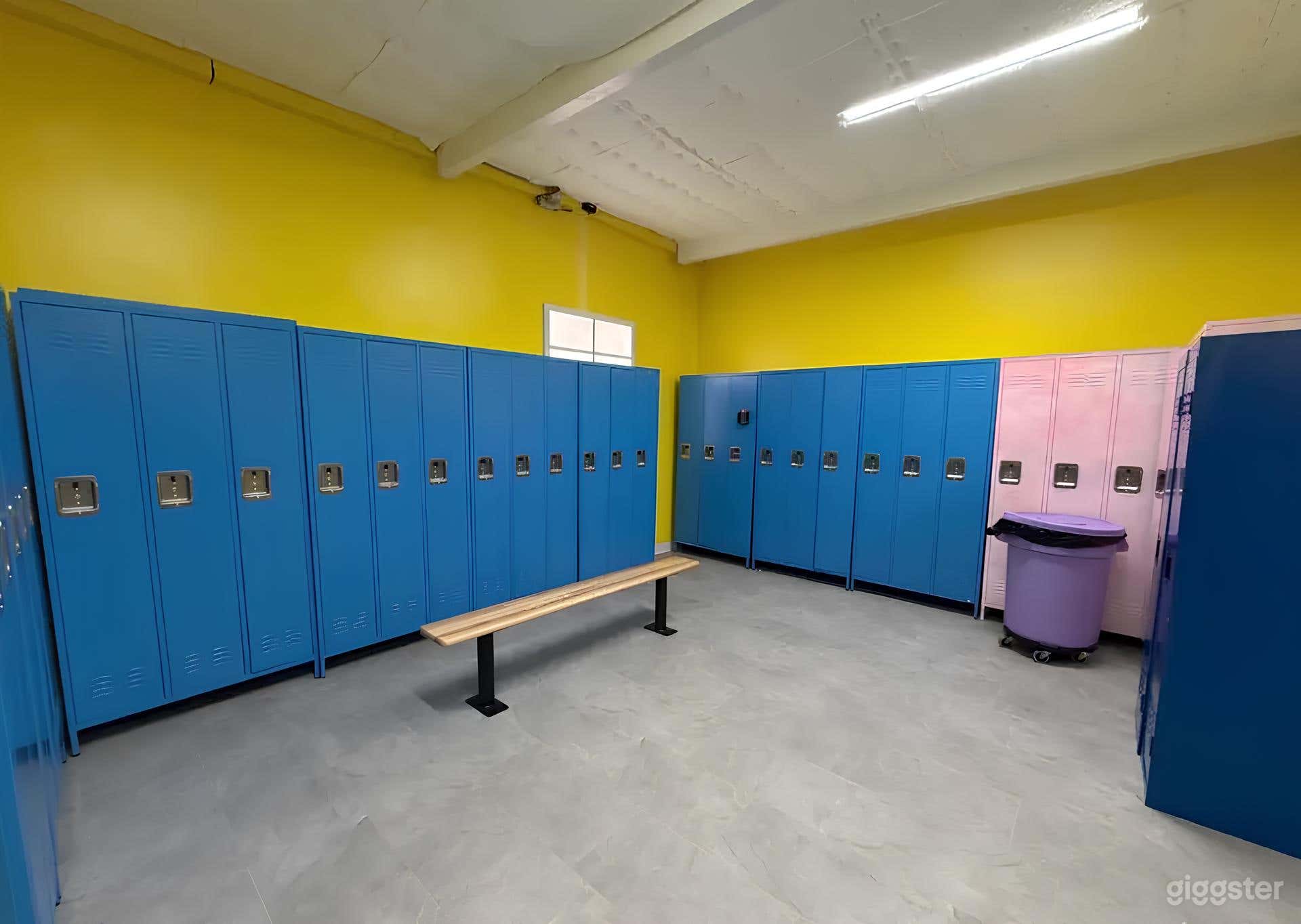 School hallway with lockers Photo 4