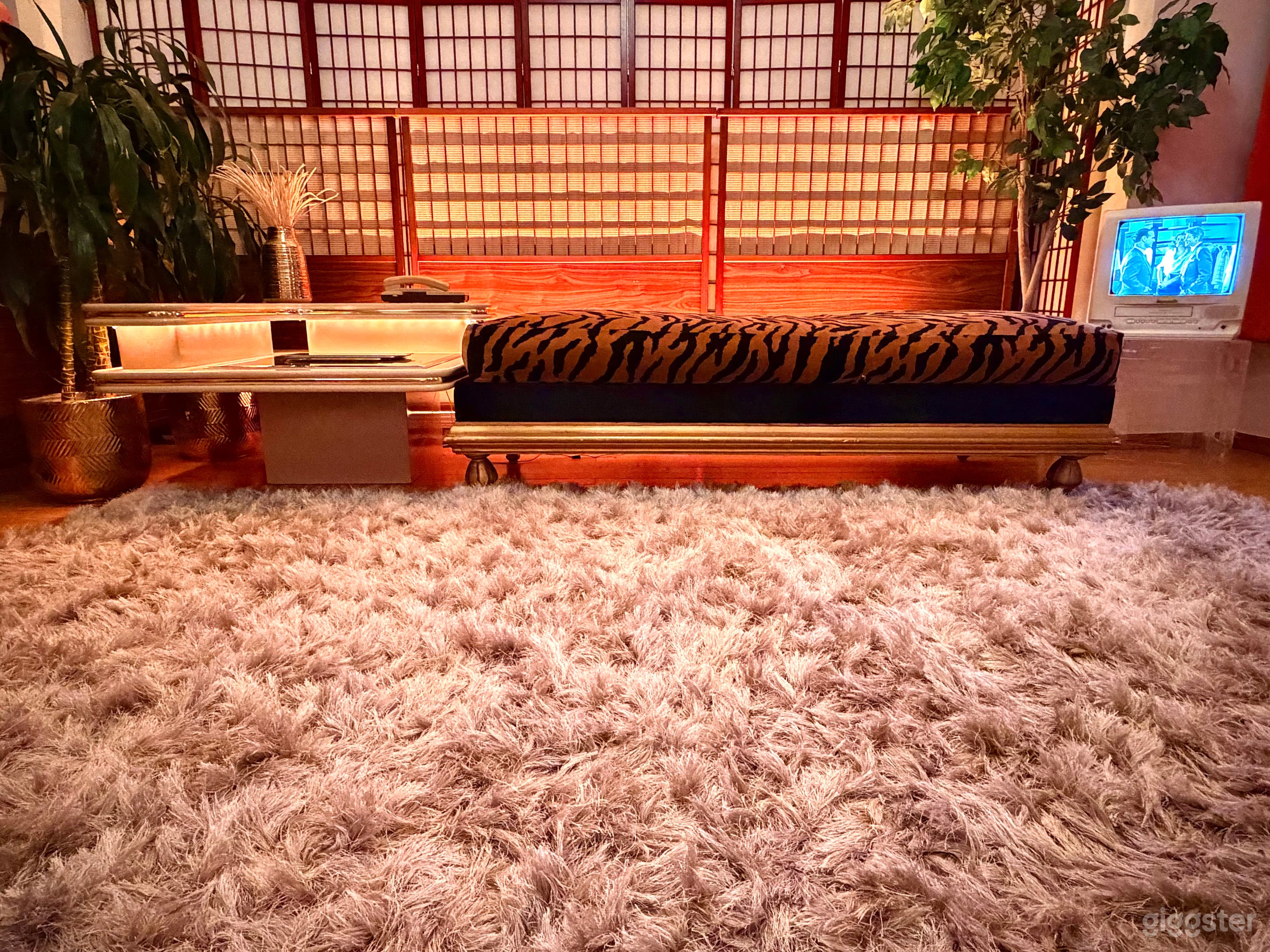 Retro Glamour Loft with Electric Vintage Vignettes Photo 1