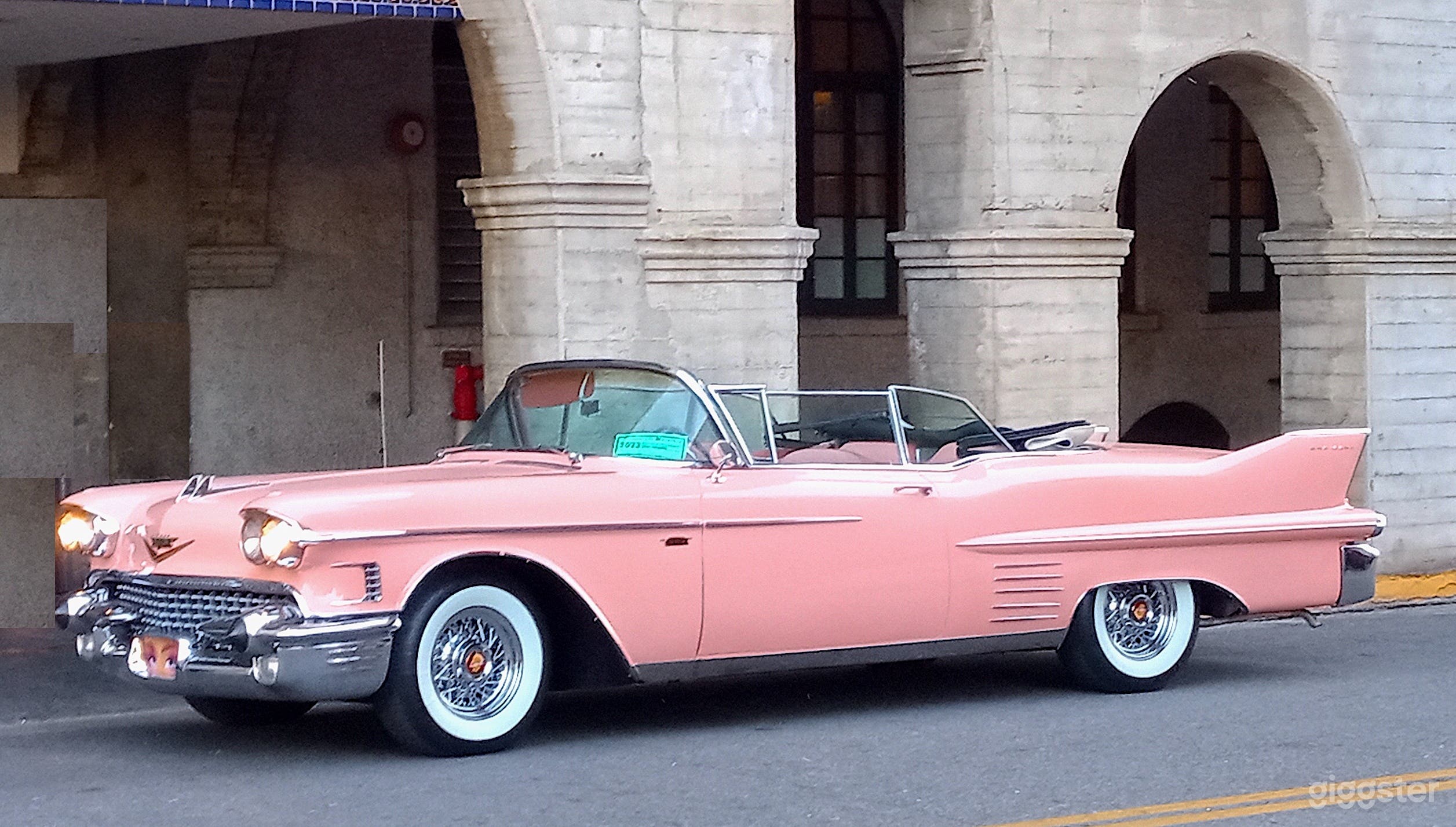 #76,106 Barbie Classic Pink Cadillac Convertible  Photo 3