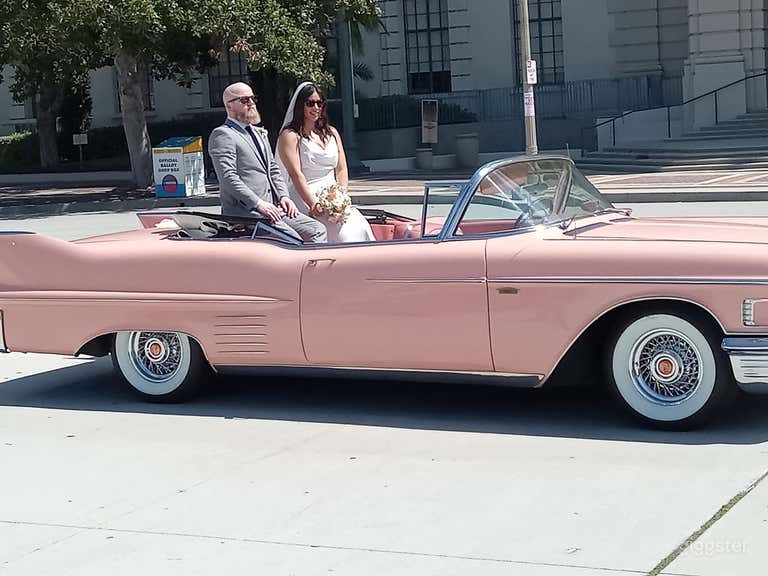  #76,106 Barbie Classic Pink Cadillac Convertible  