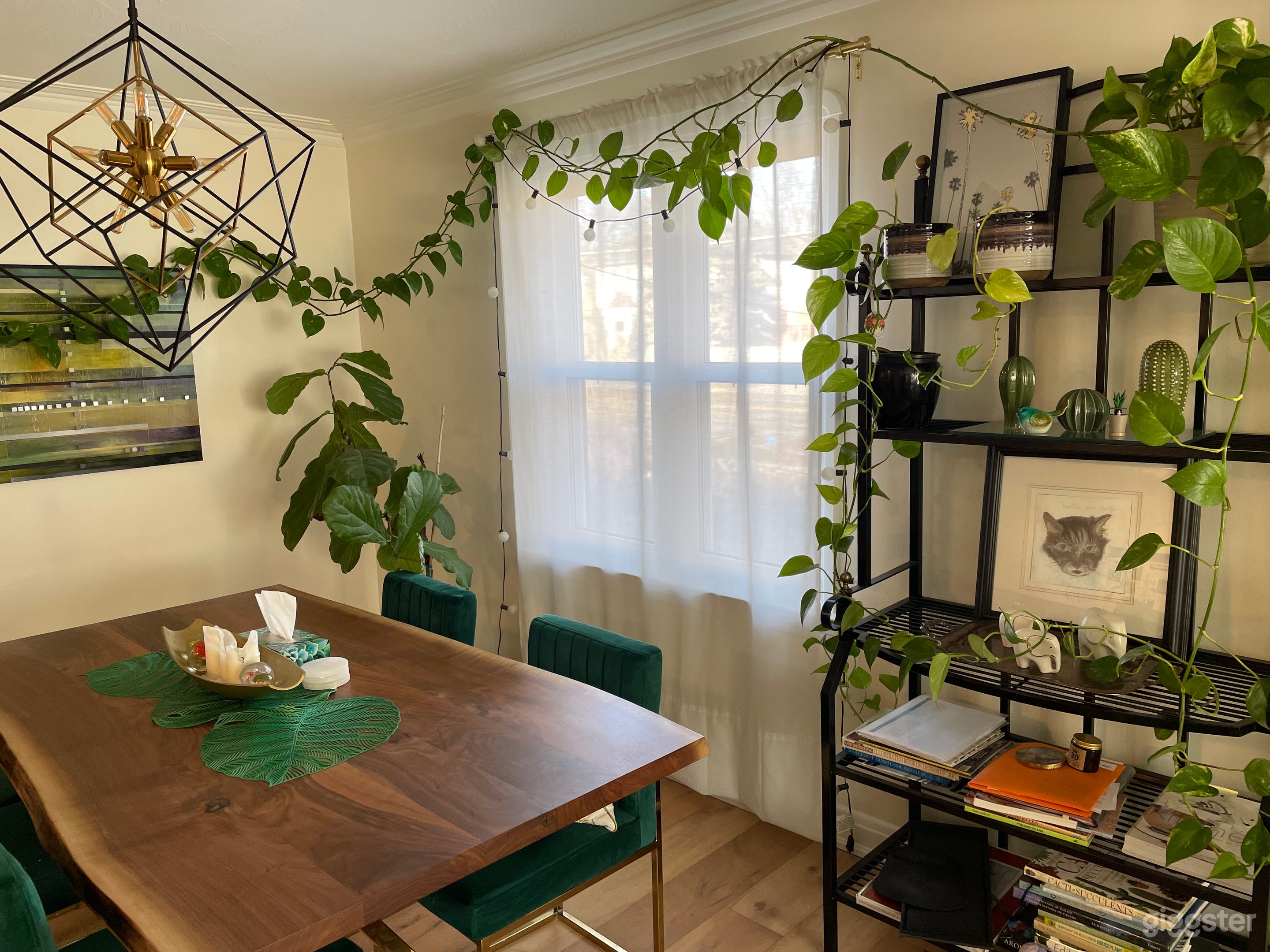 Mid century modern plant fantasy house Photo 2