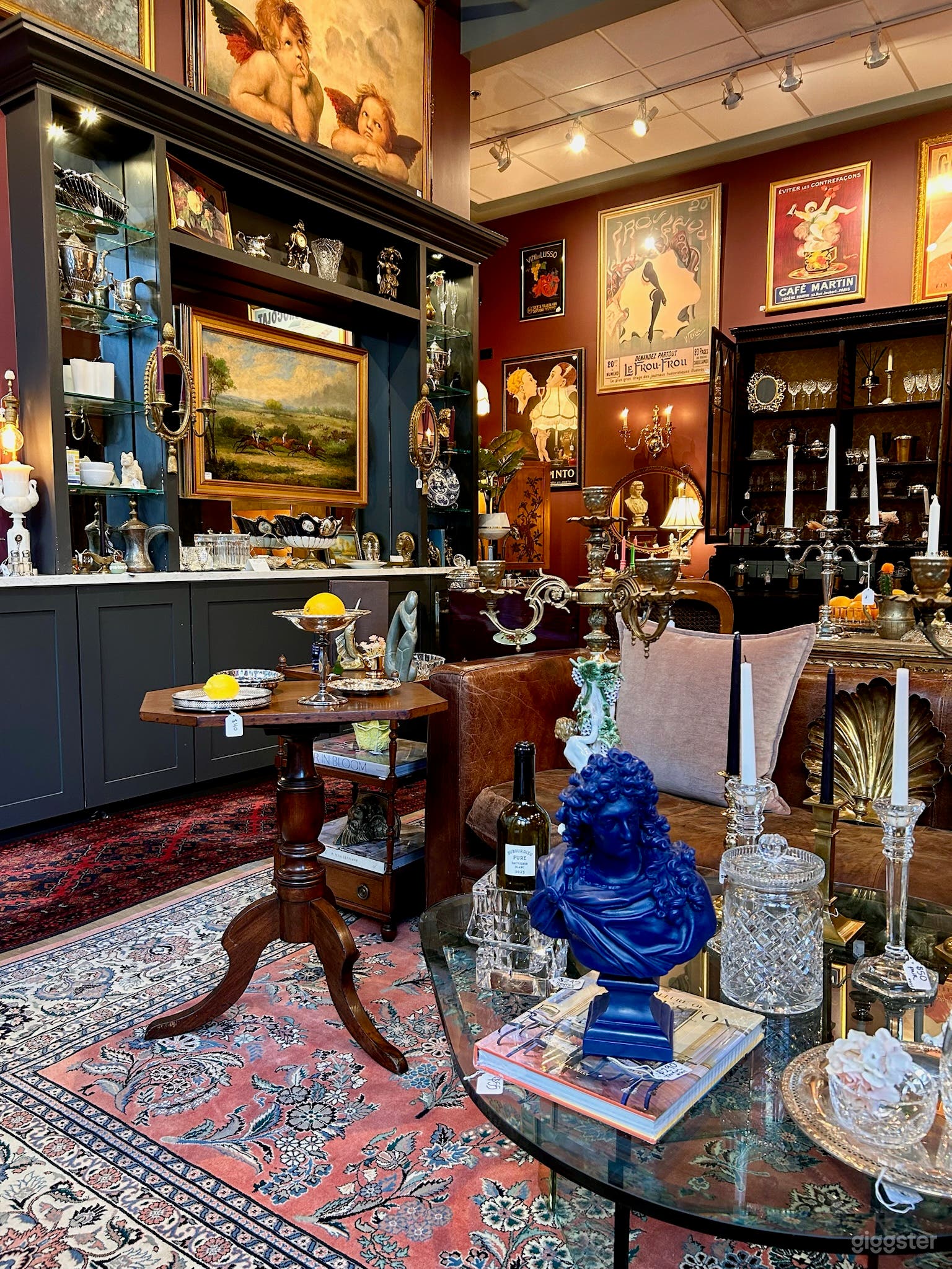 Cinematic Space with High-End Art and Decor Photo 3