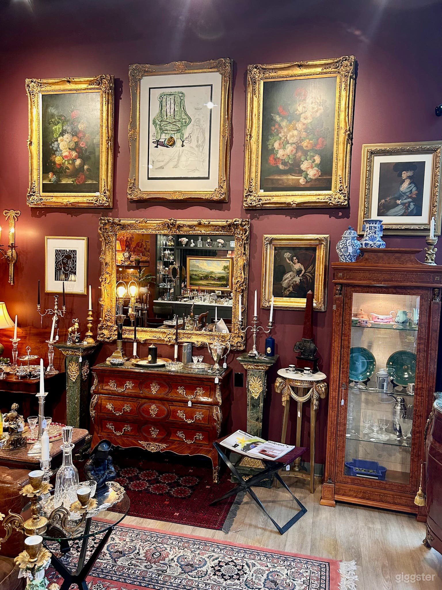 Cinematic Space with High-End Art and Decor Photo 2