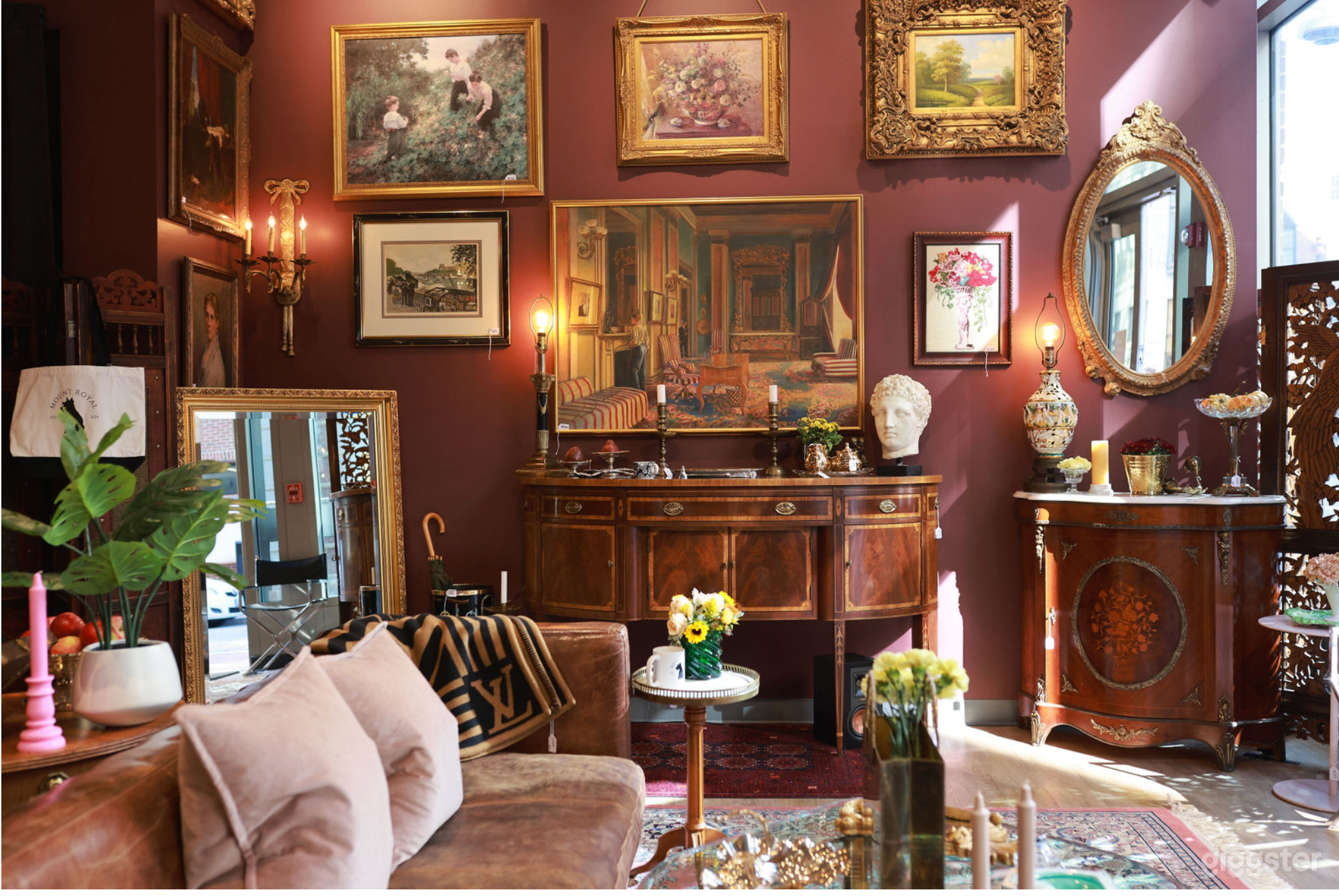 Cinematic Space with High-End Art and Decor Photo 1