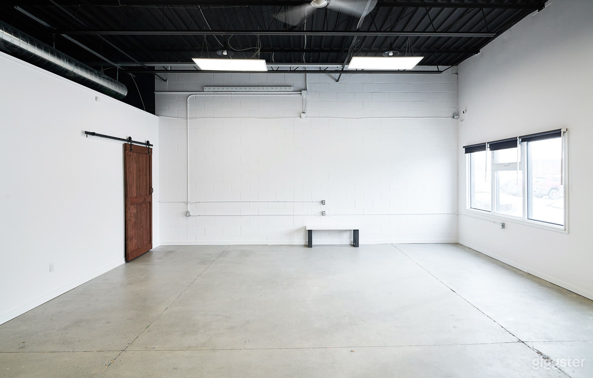 Shooting Area with natural light