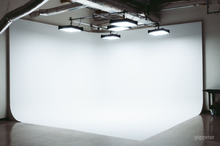  Fully RGB LED White Cyclorama & Production Studio 