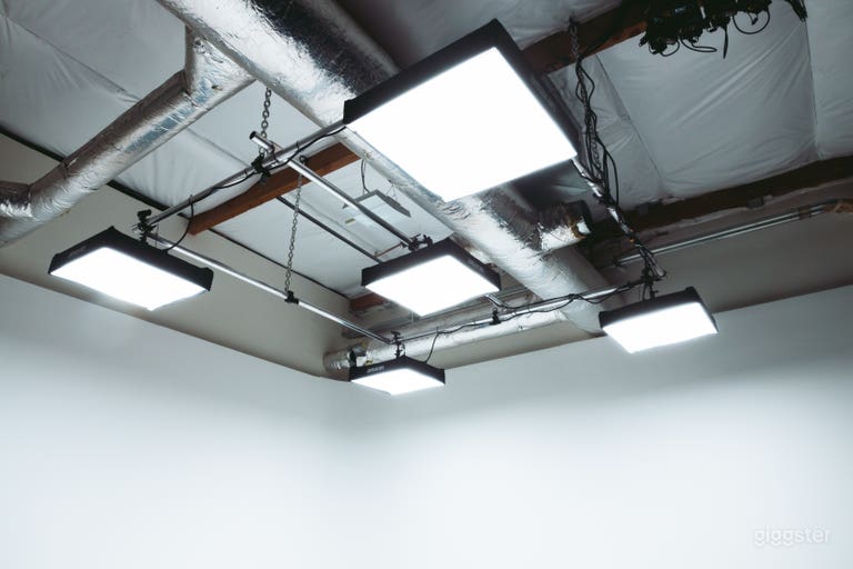  Fully RGB LED White Cyclorama & Production Studio 