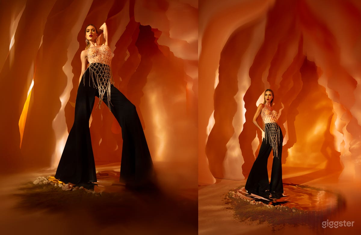 Pre lit Cyclorama Photo Studio and Video Studio Photo 3