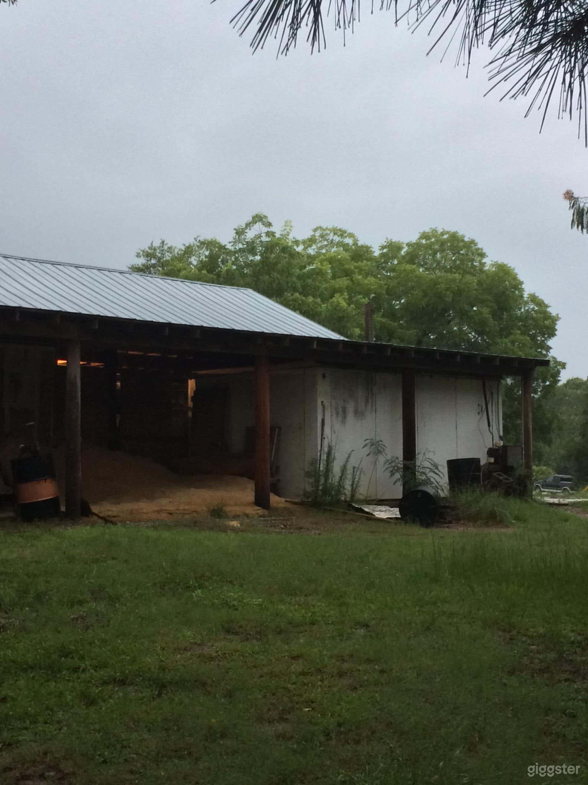 Barn from back side