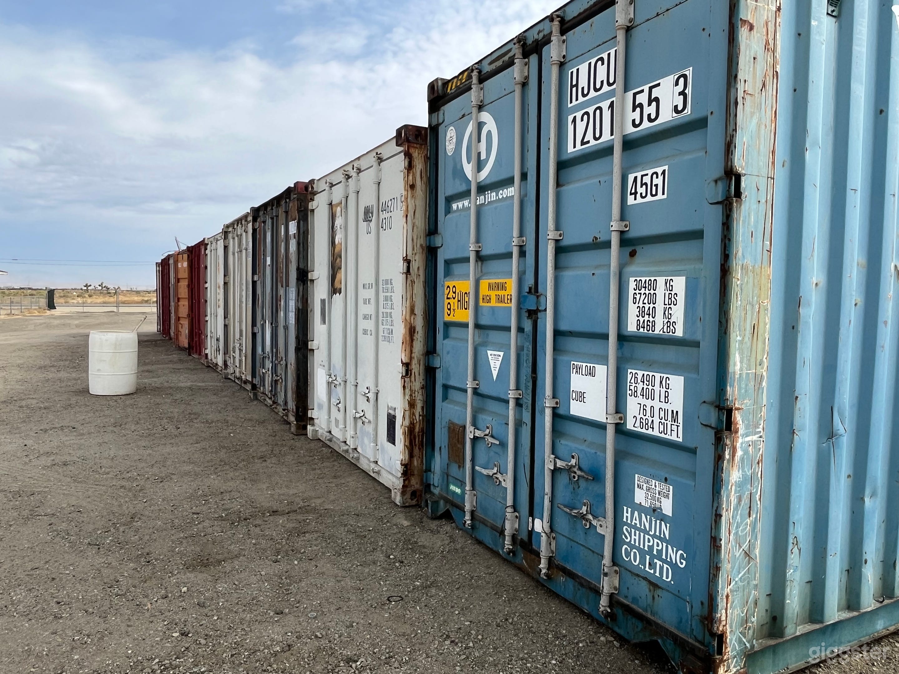 Construction Site | Shipping Container Yard- Film Set Photo 4
