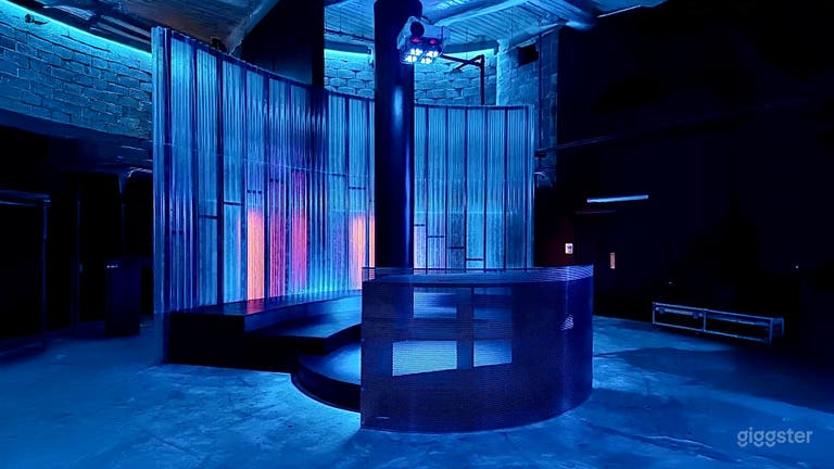  Rare Cylindrical Industrial Studio & Nightclub 