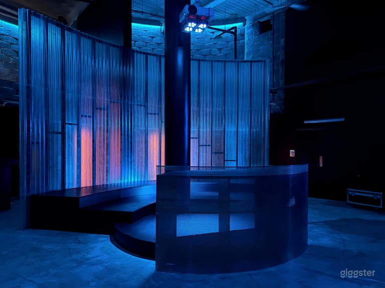 Rare Cylindrical Industrial Studio & Nightclub 