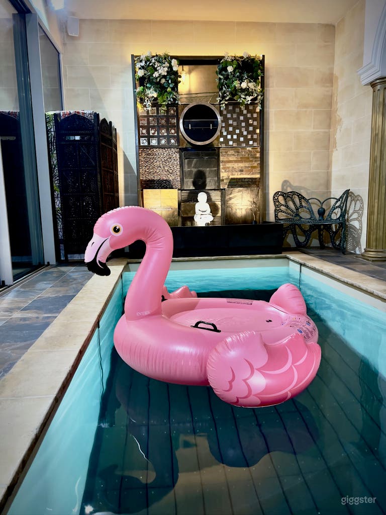  Luxurious 200m2 loft in central Paris with swimming pool 