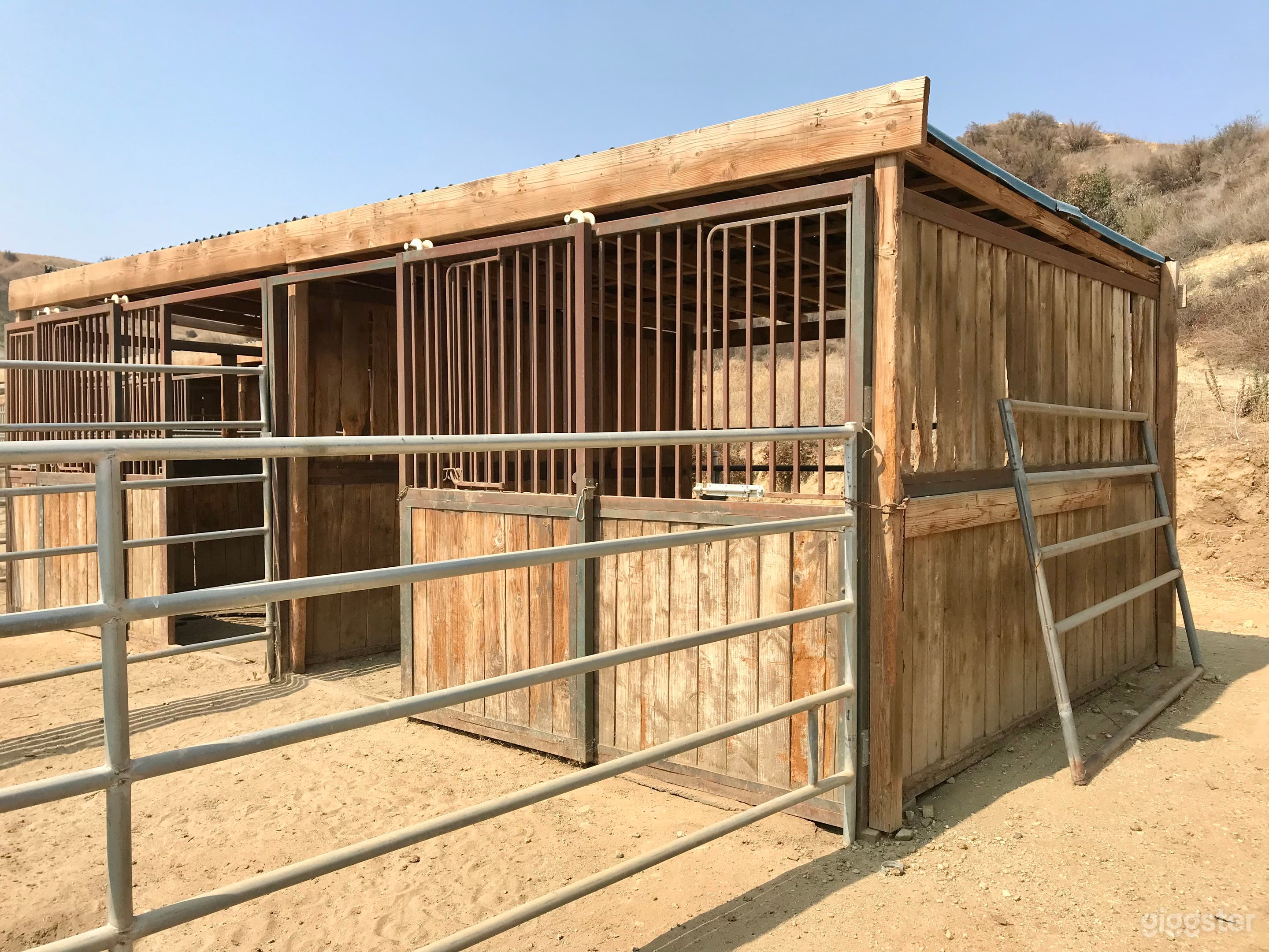 Desolated Horse Ranch with carriages  Photo 2
