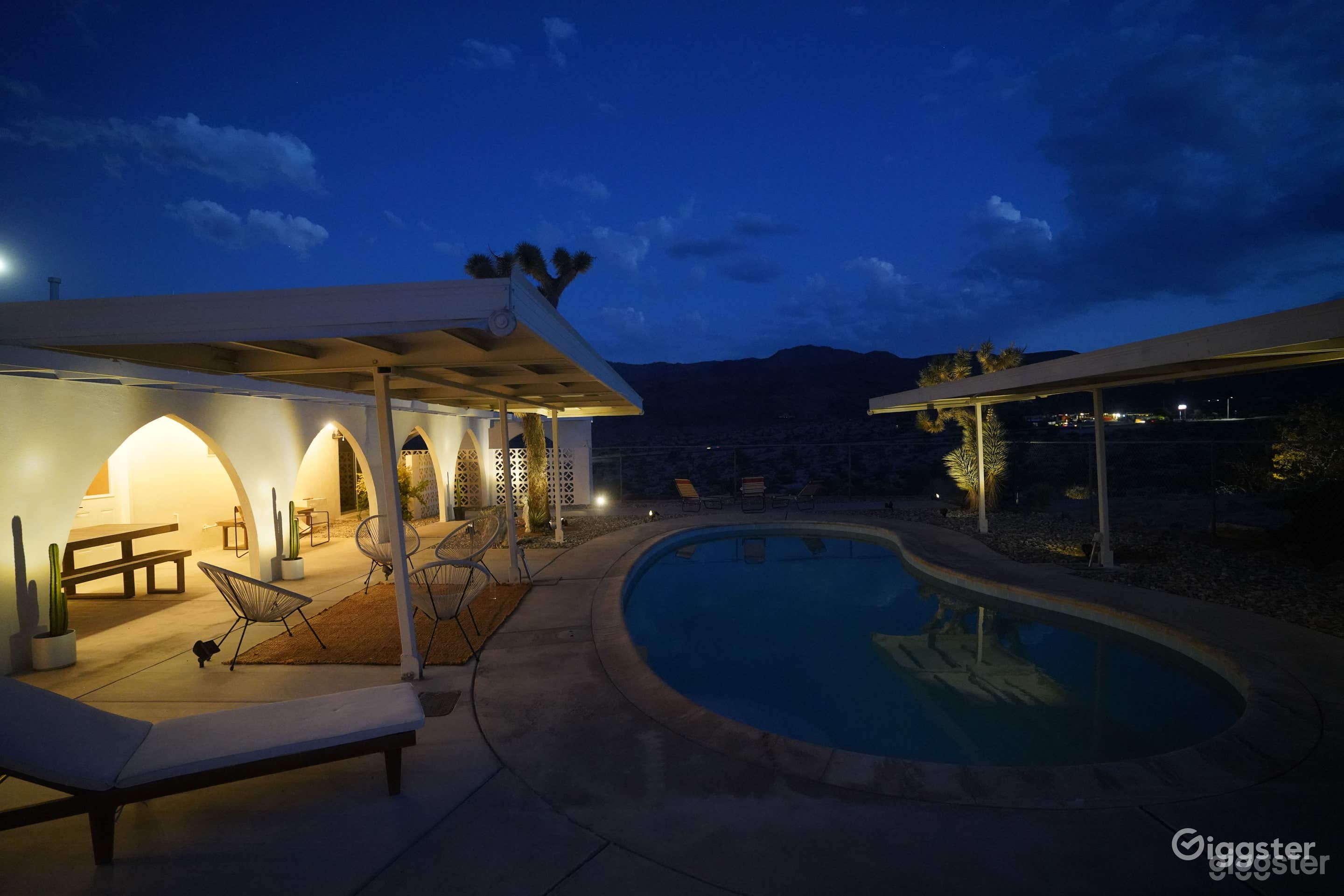 Outdoor Pool with Desert and Mountain View Photo 4