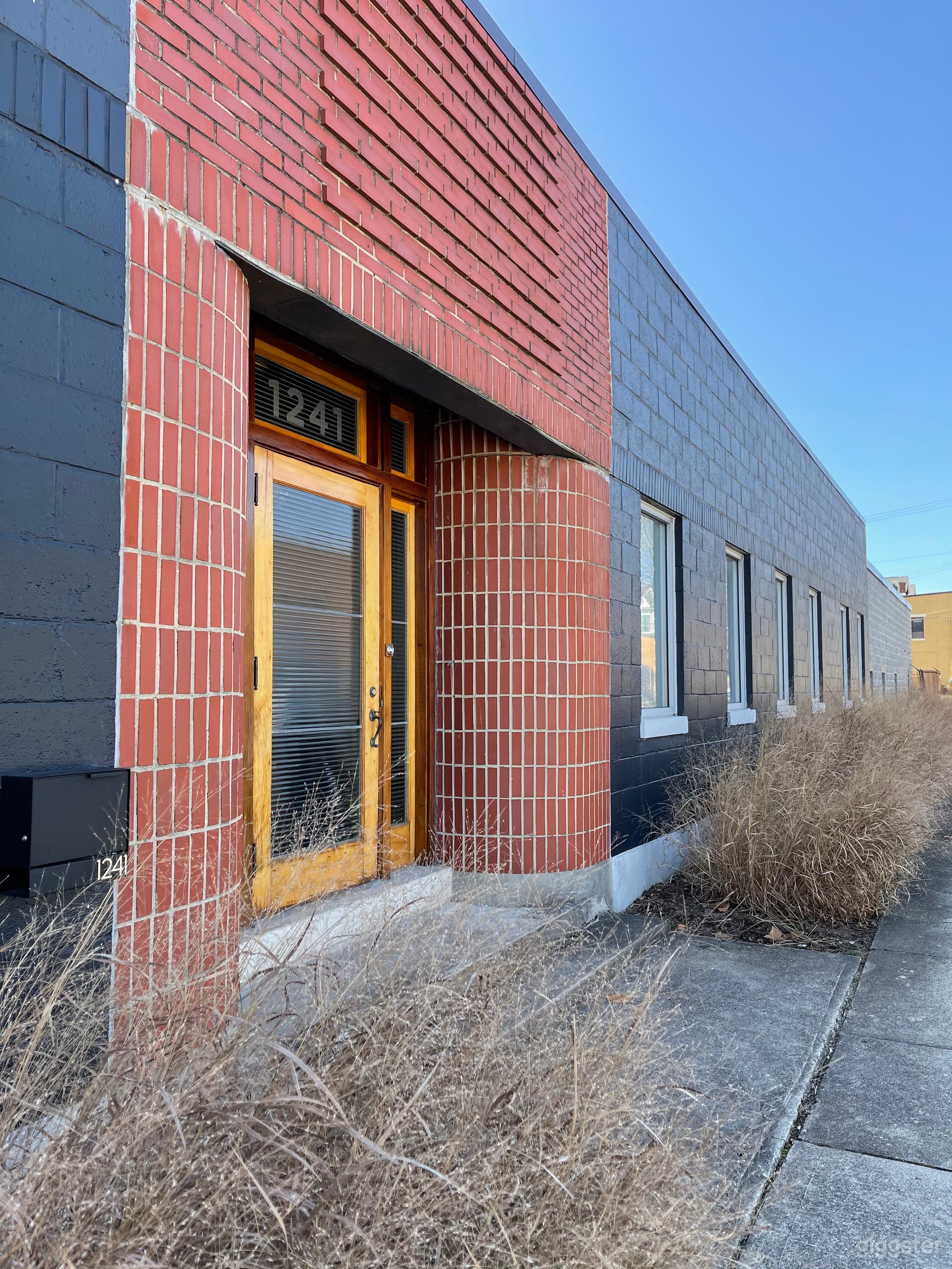 Main Entrance, 1st Floor Loading dock around the back of the building