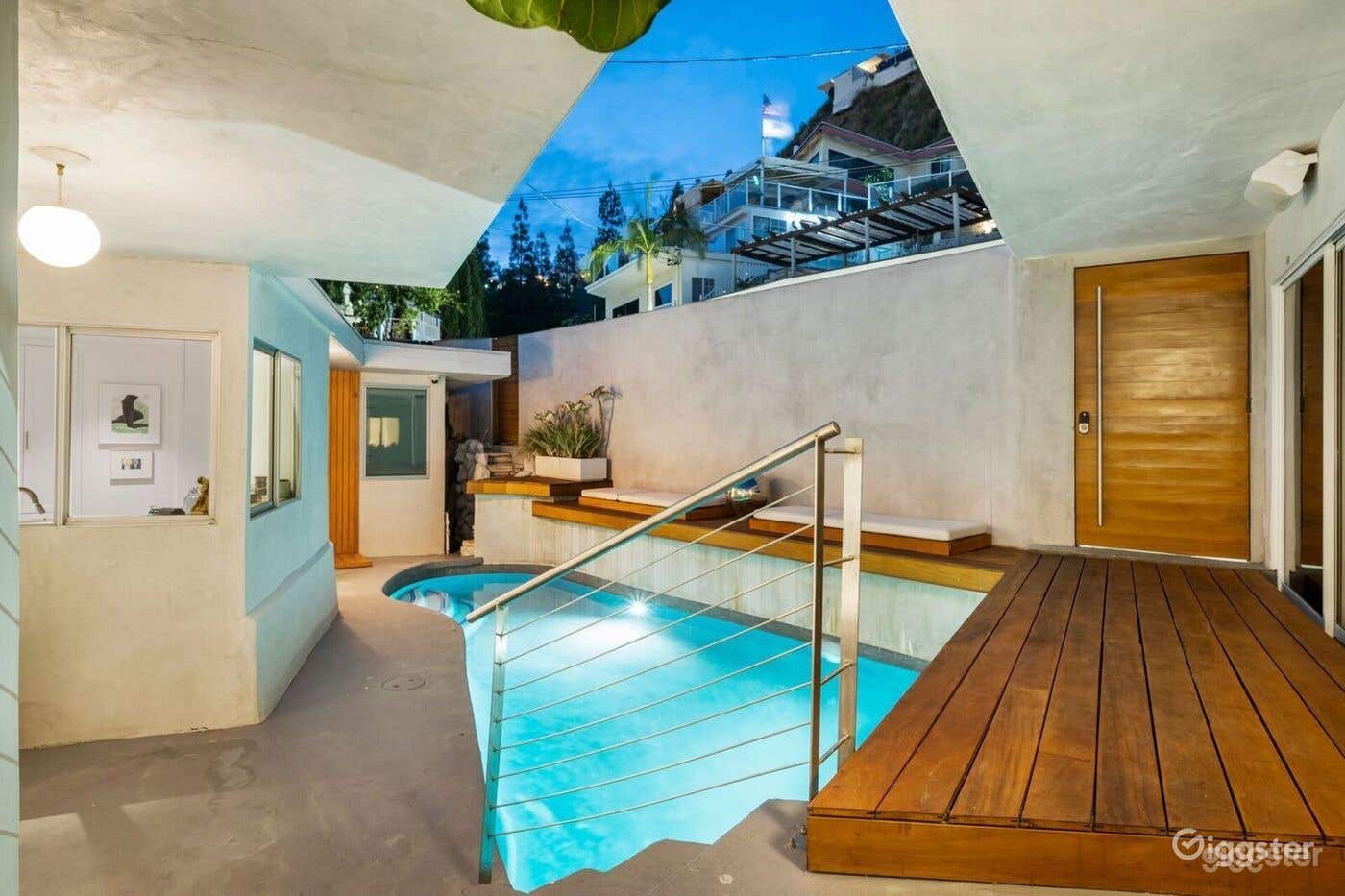  HOLLYWOOD HILLS: ART CINEMATIC CANVAS/POOL Photo 4