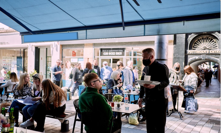  Stylish al fresco dining in the City Centre 