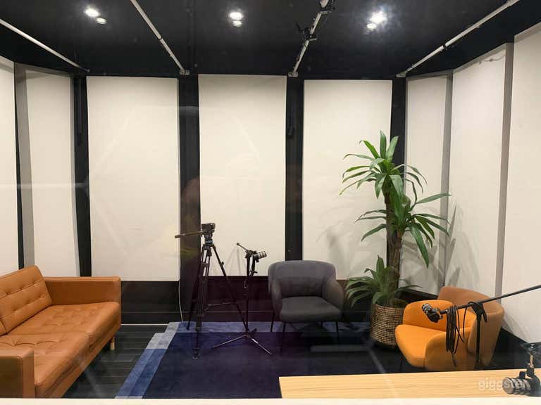  Studio modulaire de podcast vidéo 