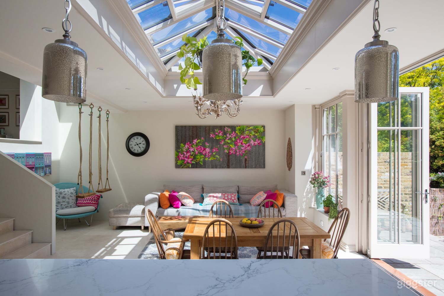 Elegant Edwardian Home with Orangery Kitchen Photo 4