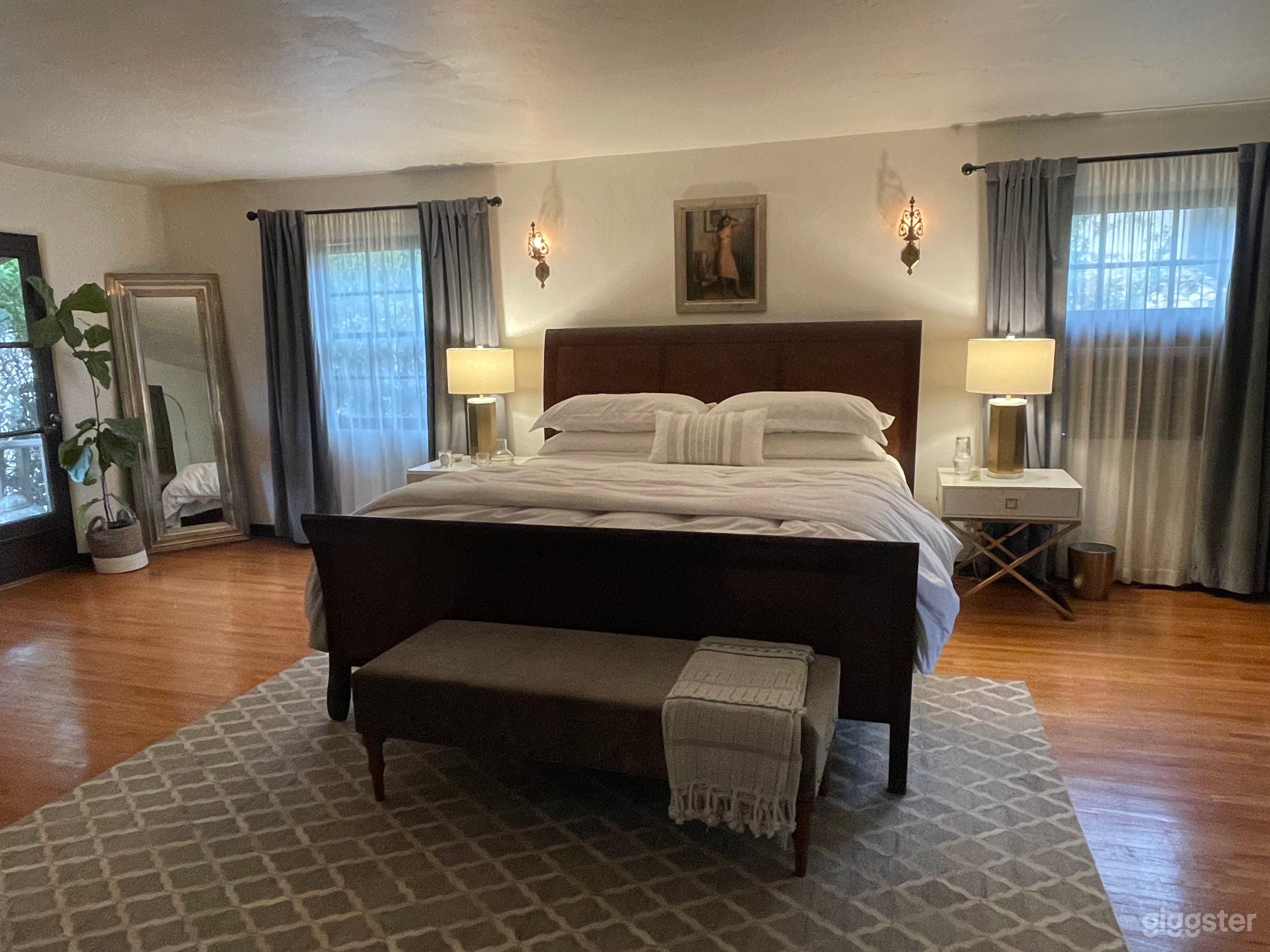 Extra large master suite