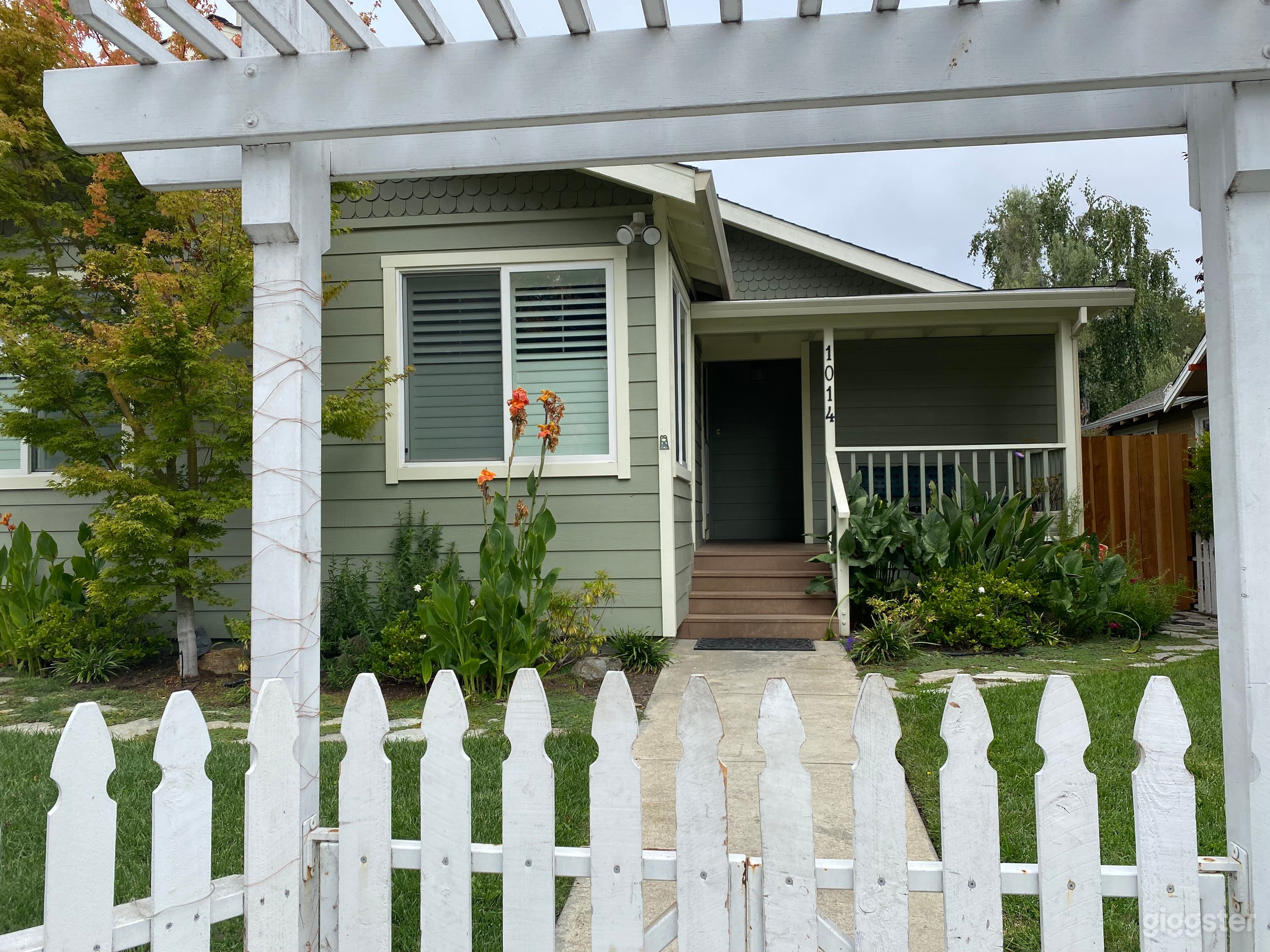 White Picket Fence surrounds front yard