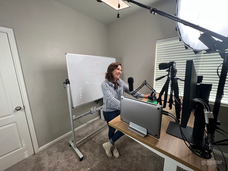  Video Recording Studio (Camera+ Lights Included!) 