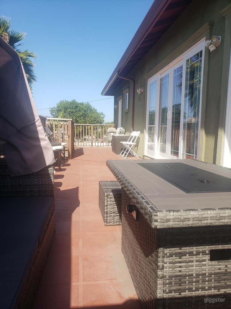  Seitenansicht des Decks 