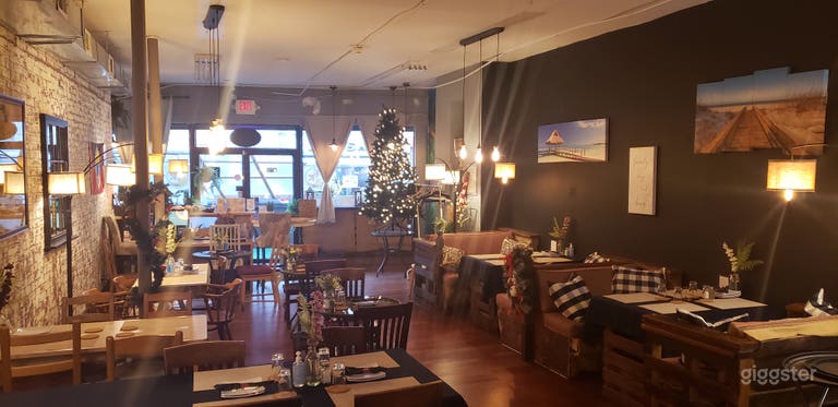  cozy and warm location great for conversation. 