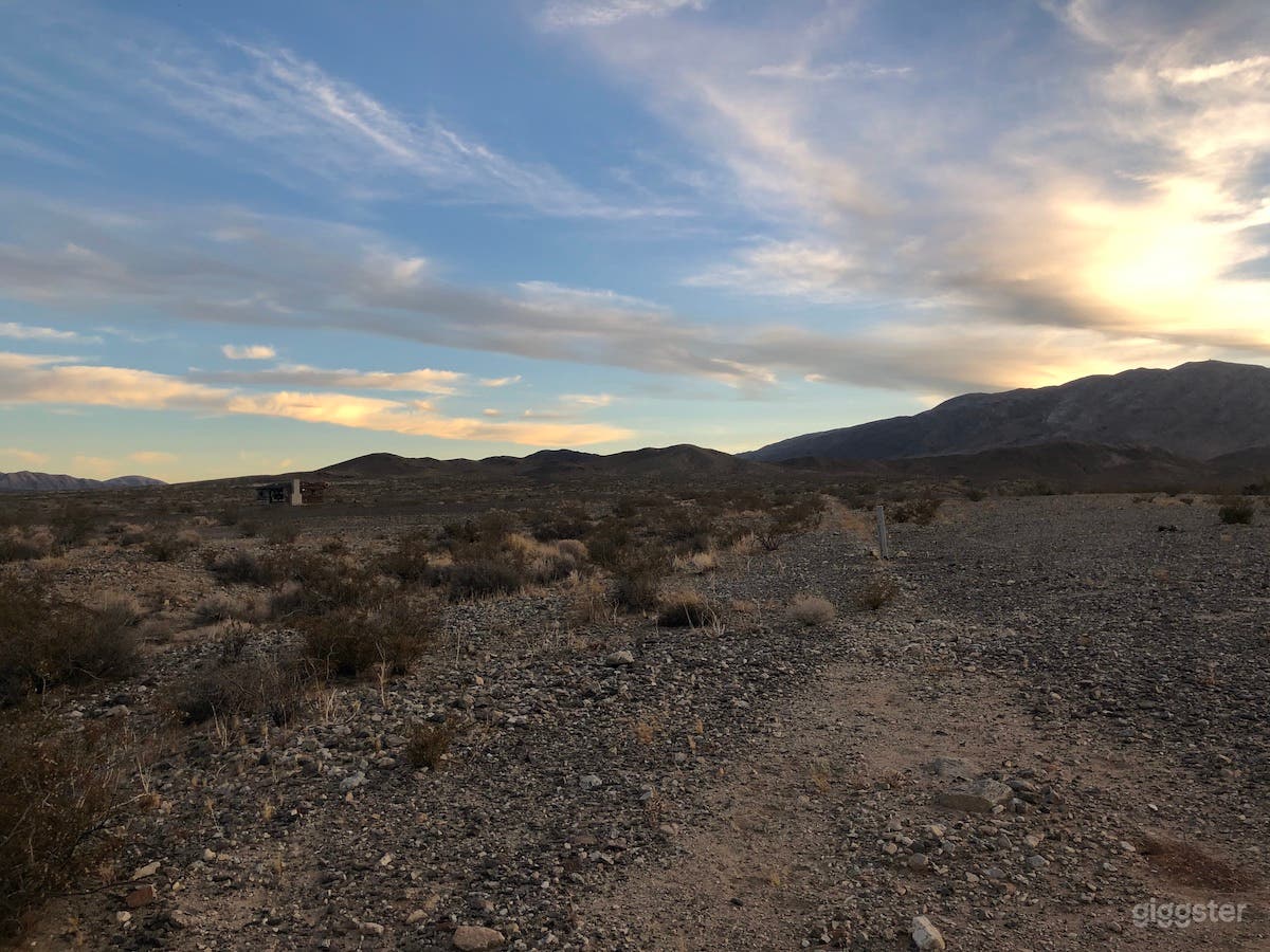 Looking up at Joshua Tree National Park mountains