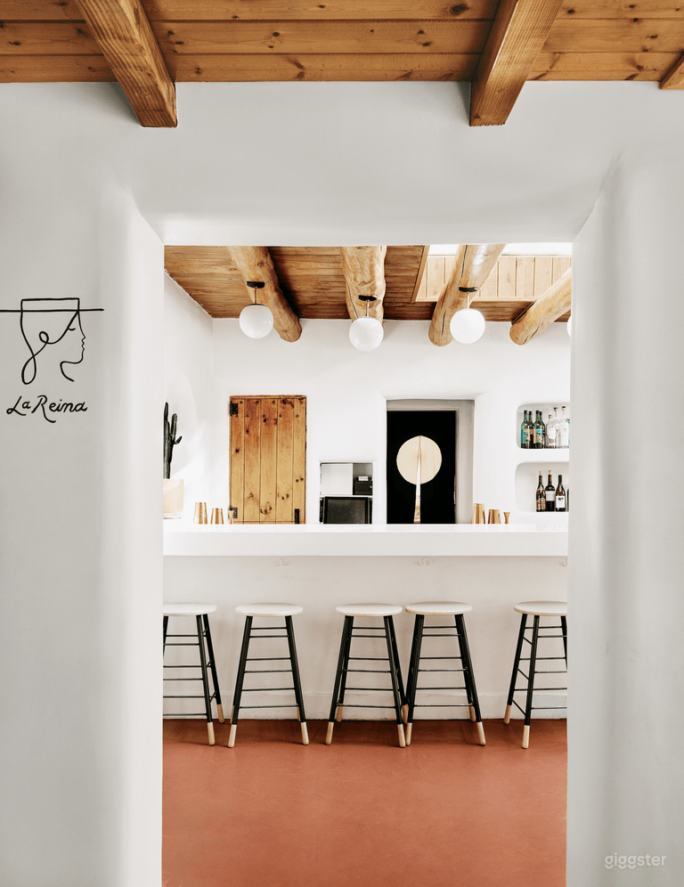  La Reina is a bright and airy mezcal + tequila-focused bar, complete with two outdoor patios, a fireplace and lounge seating. Santa Fe&#x27;s cocktail oasis. Walk-in’s only, first-come first-served. 