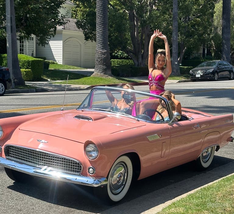  #76,062 Ford Thunderbird clásico de 1956 