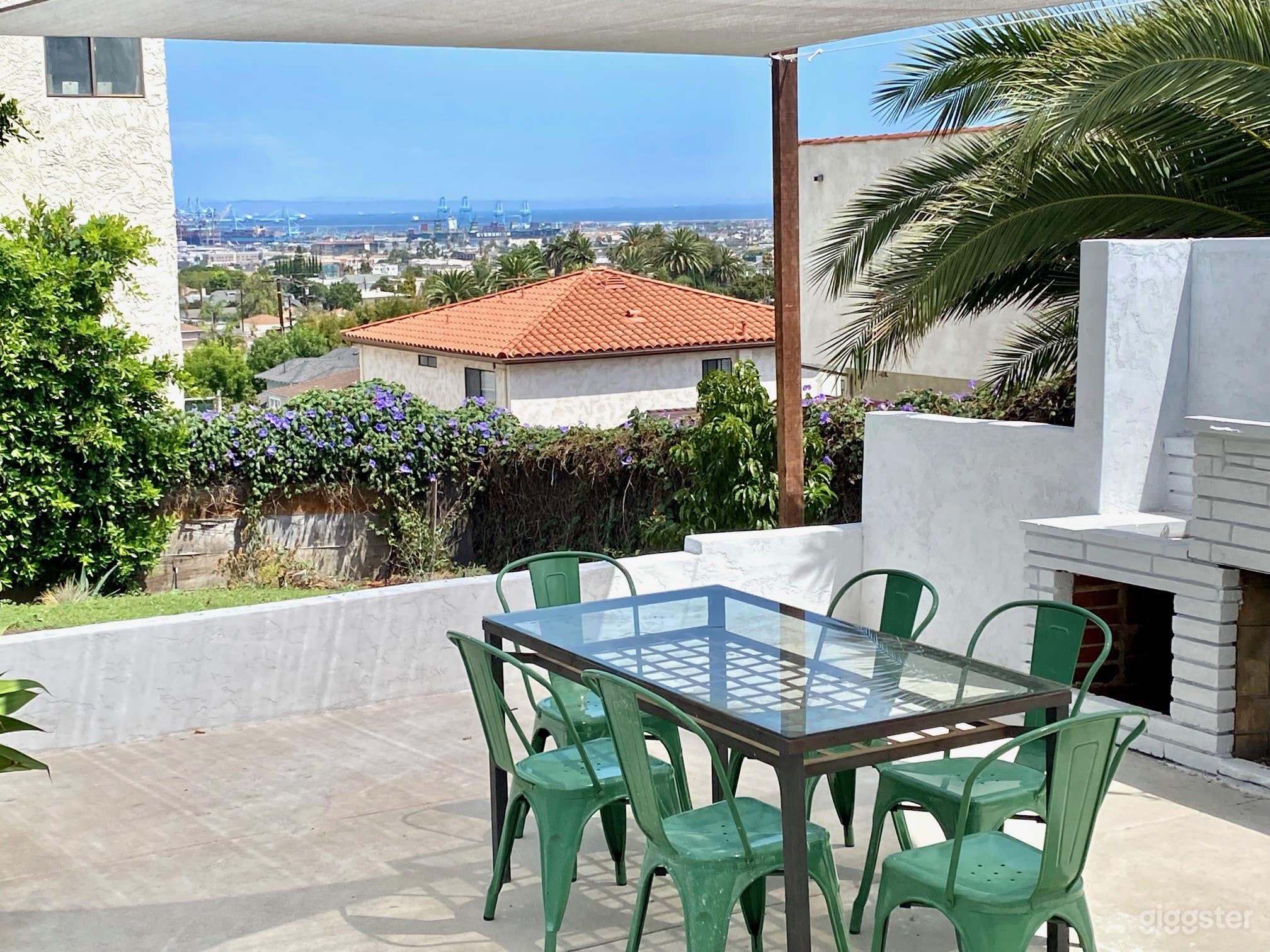 Views of the ocean and marina 