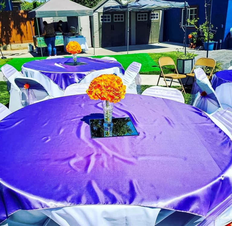  Vibrant Poolside w Cabana Lounge & Private Backyard Oasis 