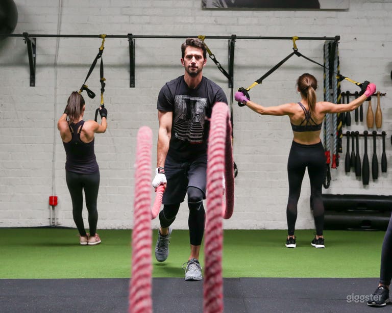  Clean & Bright Authentic Boxing Gym 