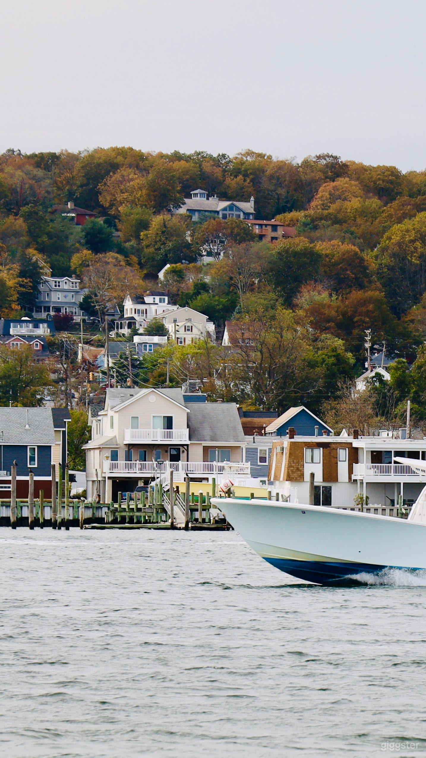 House on the hill taken from Sandy Hook, NJ (top left)