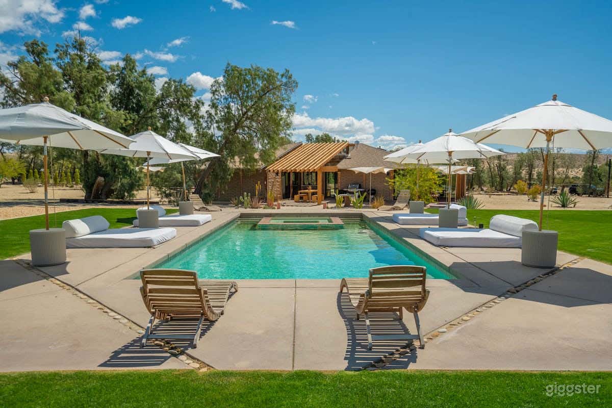 Stunning Desert Mid Century Home with Pool Photo 3