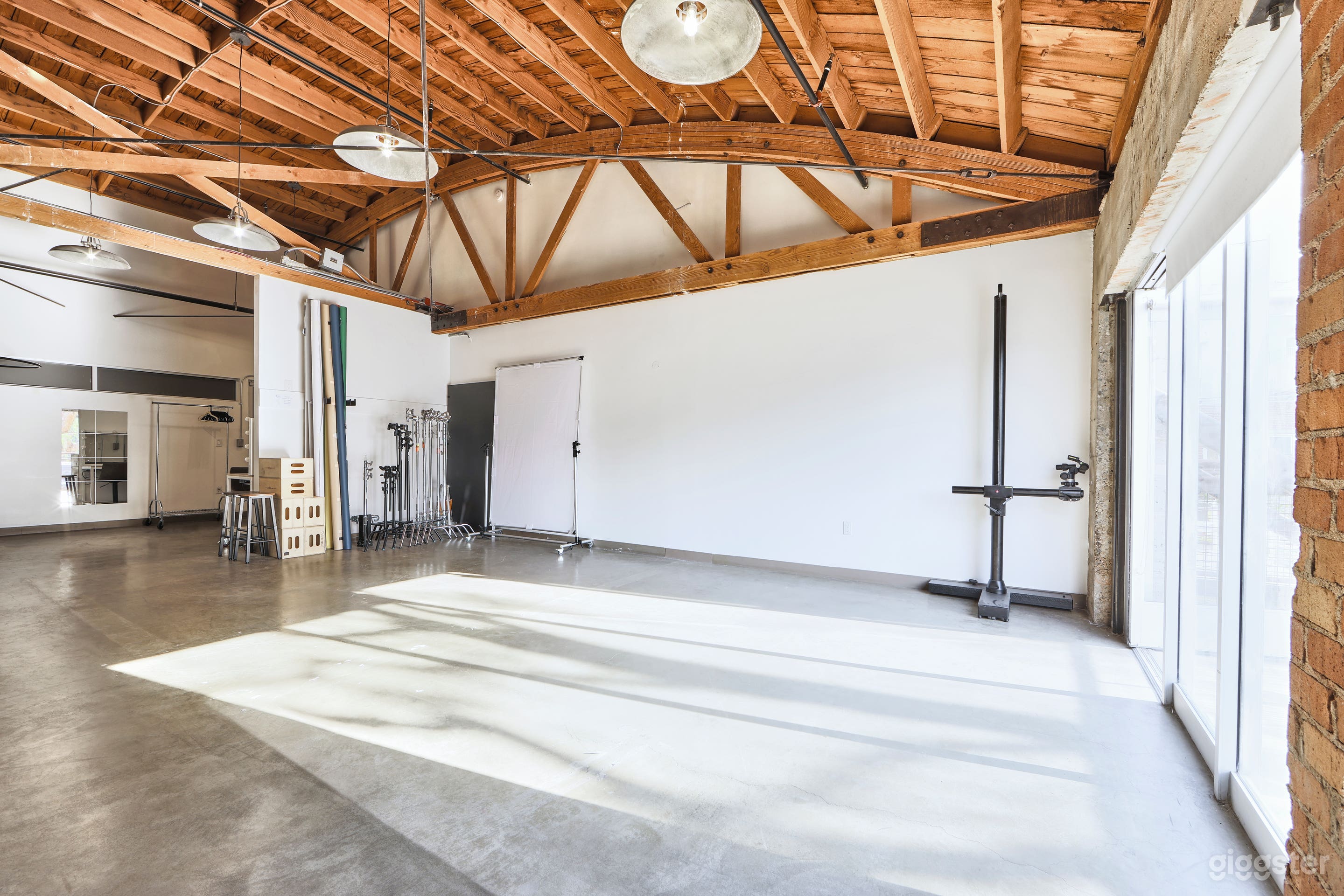 Bright, Open Industrial Studio with Modern Touches Photo 3