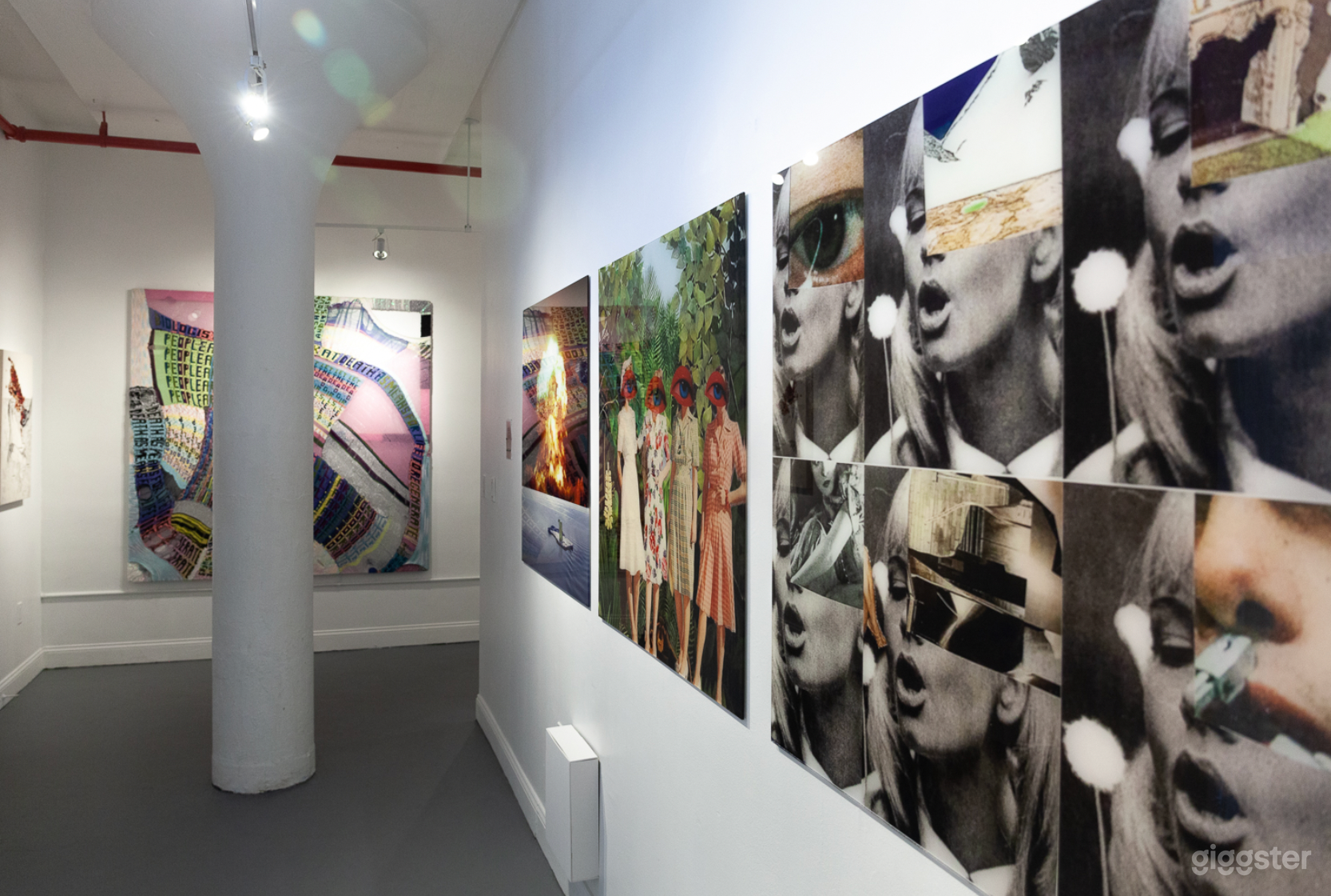 Long walls with post