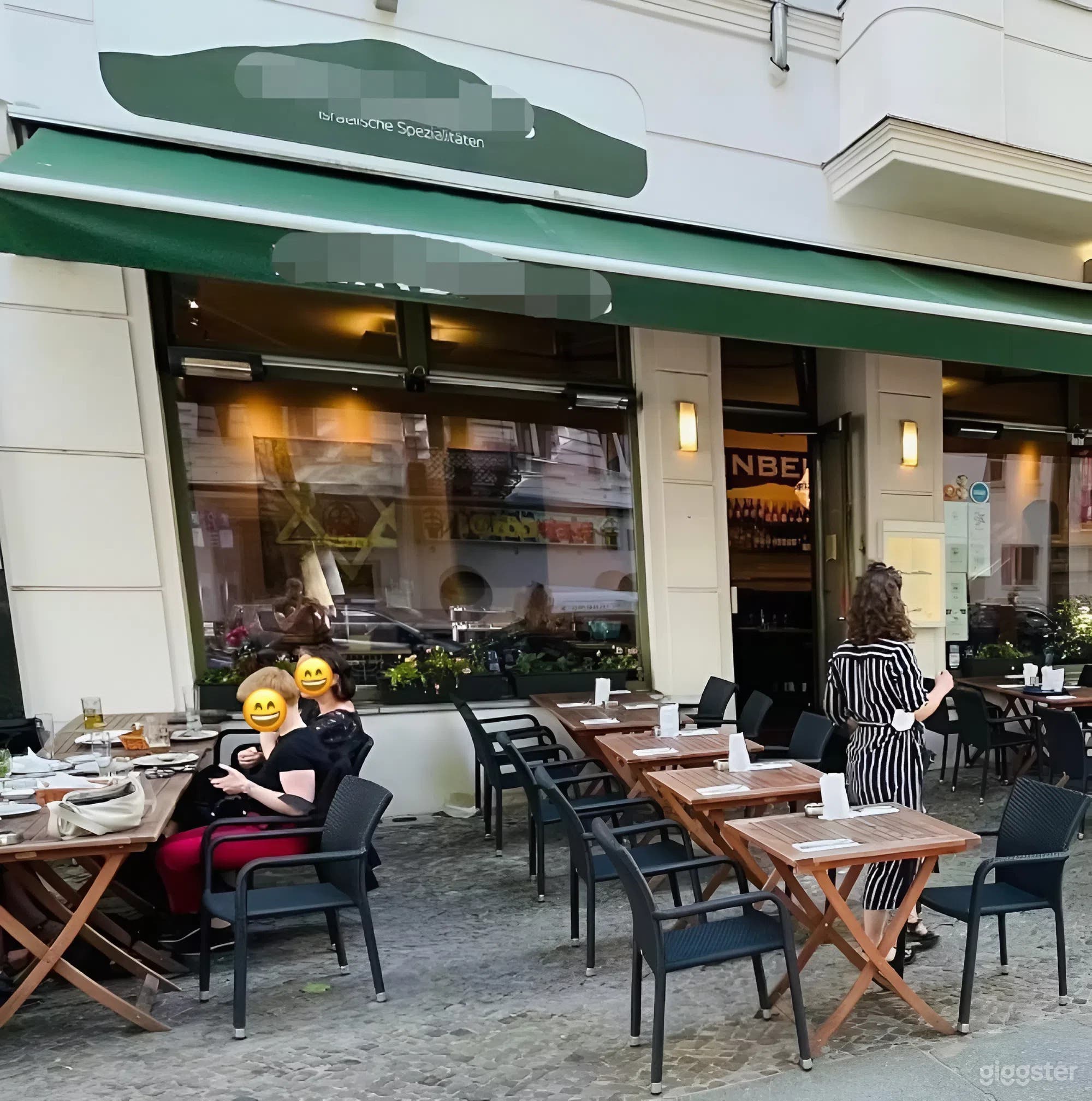 Covered Outdoor Terrace with Heaters & Seating Photo 4