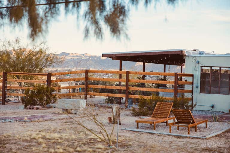  Cabaña de ladrillo de rancho de mediados de siglo 1953 con vistas al desierto 