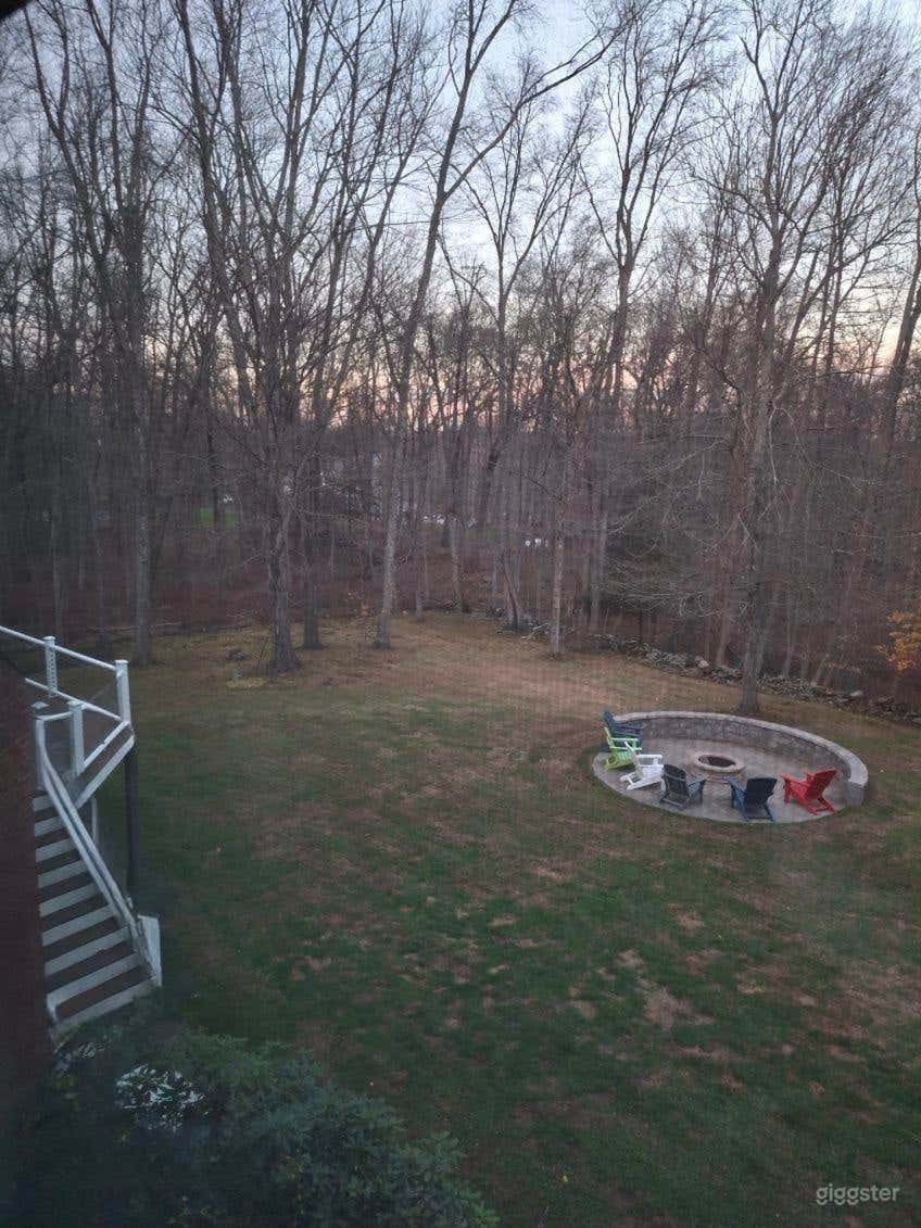 Expansive Woodland Backyard Photo 3