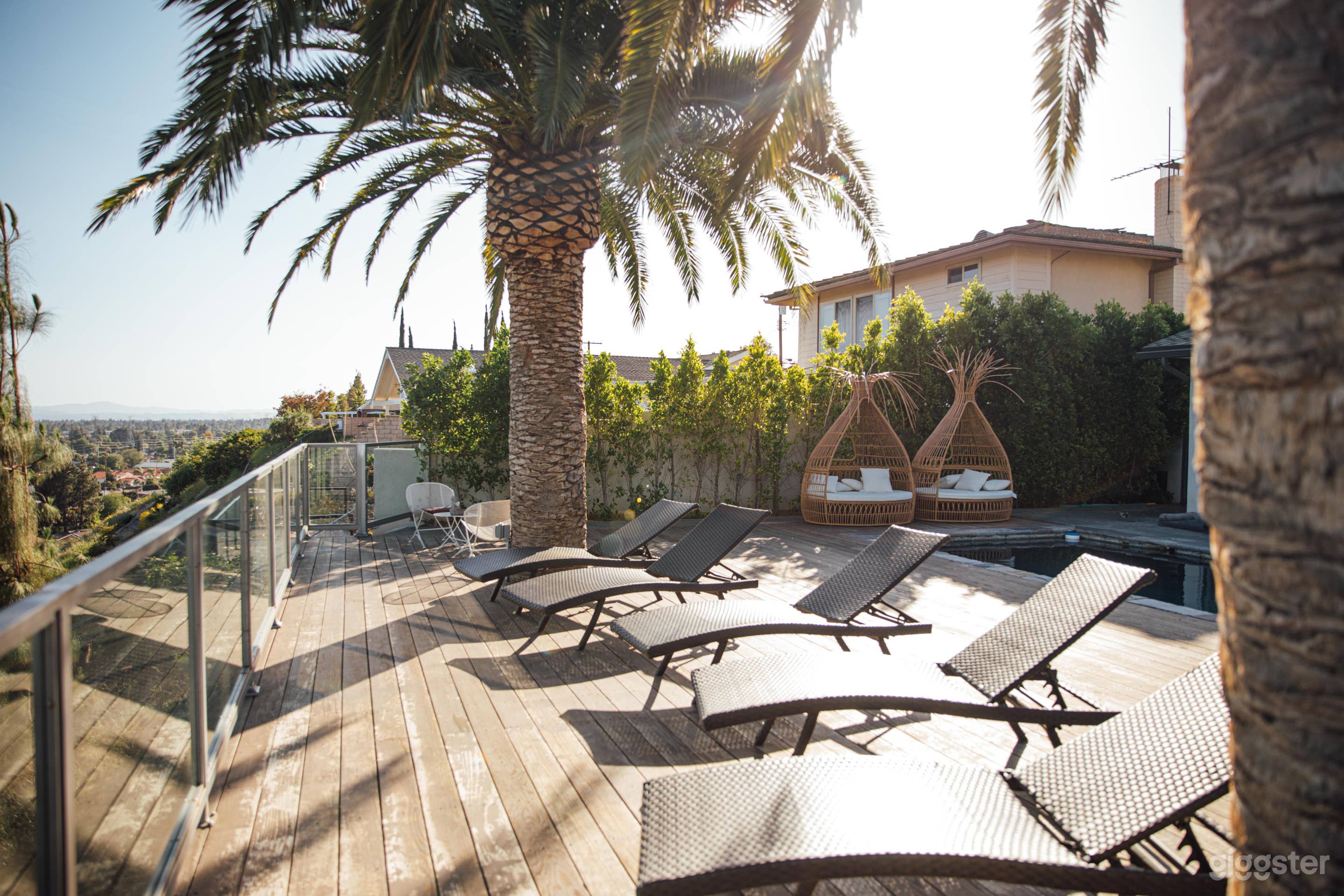 Beautiful Deck &amp; Pool w/ view of The Hills Photo 2