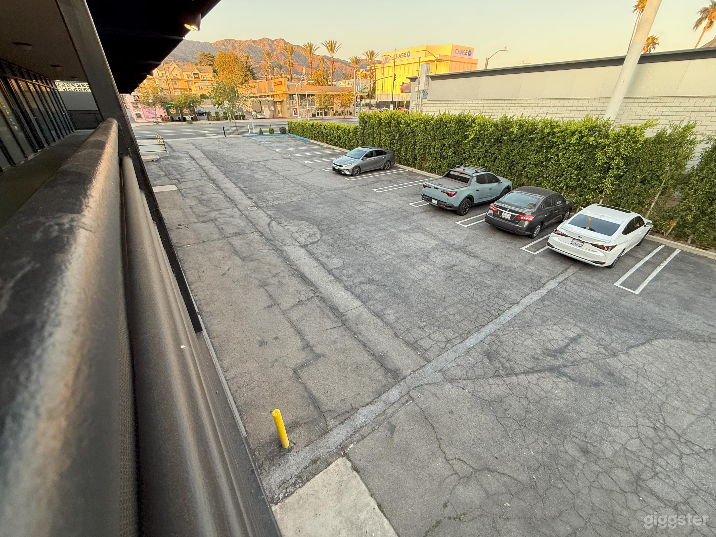 Parking Lot in Burbank Downtown Photo 4